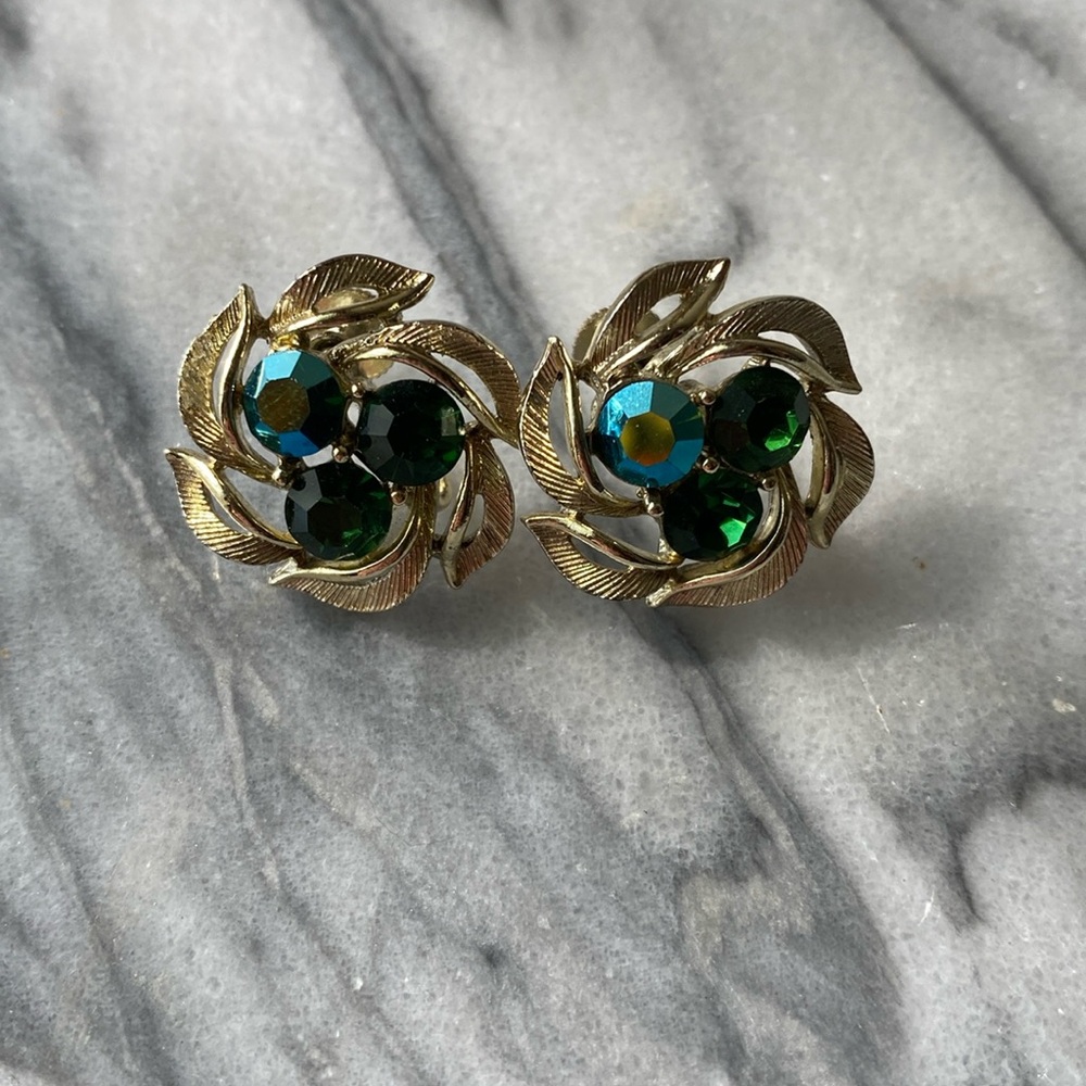 Vintage earrings by Lisner